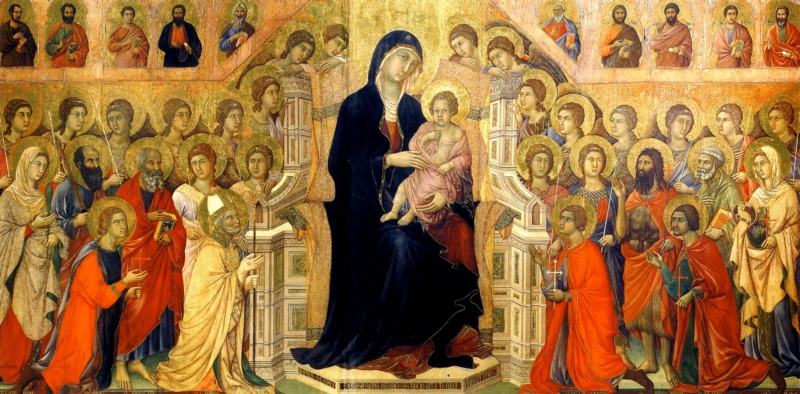 Maestà (central panel)